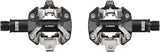 LOOK XTRACK Pedals Dual Sided Clipless Chromoly 9/16 GRAY