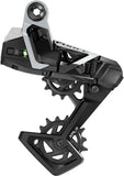 SRAM Force XPLR AXS Rear Derailleur - For Force XPLR 1x 13-Speed 46t Max UDH Hangerless (Battery Not Included) Black/Silver E1
