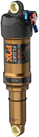 FOX Float Factory Rear Shock - Metric 210 x 50 mm EVOL LV 2-Position Adj 0.4 Spacer Black/Kashima Coat