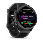 Garmin Forerunner 570 - 47mm  Slate Gray Aluminum with Translucent Black Black Band
