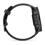 Garmin Forerunner 570 - 47mm  Slate Gray Aluminum with Translucent Black Black Band