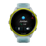Garmin Forerunner 570 - 47mm  Amp Yellow Aluminum with Translucent Whitestone Turquoise Band