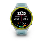Garmin Forerunner 570 - 47mm  Amp Yellow Aluminum with Translucent Whitestone Turquoise Band