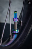 Muc-Off V2 Tubeless Valve Presta 44mm Iridescent Pair