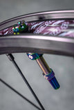 Muc-Off V2 Tubeless Valve Presta 44mm Iridescent Pair