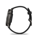 Garmin Venu 4 – 41 mm Slate with Black Silicone Band