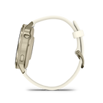 Garmin Venu 4 – 41 mm Lunar Gold with Bone Silicone Band