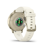 Garmin Venu 4 – 41 mm Lunar Gold with Bone Silicone Band