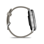Garmin Venu 4 – 45 mm  Silver with Silver Gray Silicone Band