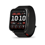 Garmin Venu X1 Black with Slate Titanium Caseback and Black ComfortFit Nylon Band