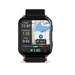 Garmin Venu X1 Black with Slate Titanium Caseback and Black ComfortFit Nylon Band
