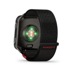 Garmin Venu X1 Black with Slate Titanium Caseback and Black ComfortFit Nylon Band