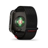 Garmin Venu X1 Black with Slate Titanium Caseback and Black ComfortFit Nylon Band