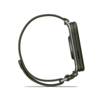 Garmin Venu X1 Moss with Titanium Caseback and Moss ComfortFit Nylon Band