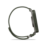 Garmin Venu X1 Moss with Titanium Caseback and Moss ComfortFit Nylon Band
