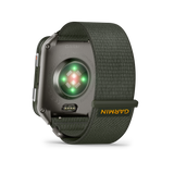 Garmin Venu X1 Moss with Titanium Caseback and Moss ComfortFit Nylon Band