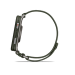 Garmin Venu X1 Moss with Titanium Caseback and Moss ComfortFit Nylon Band