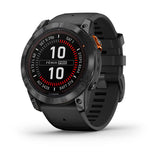 Garmin fenix 7X Pro, Solar Edition (No Wi, Fi), Slate Gray with Black Band (No Wi, Fi)