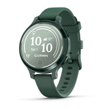 Garmin Lily 2 Active, Jasper Green with Jasper Green Silicone Band