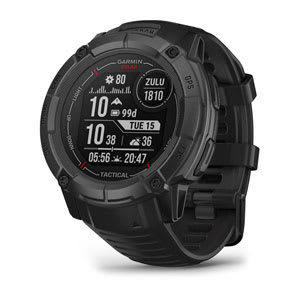 Instinct 2X Solar - Tactical Edition, Black