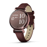 Garmin Lily 2 Classic, Dark Bronze with Mulberry Leather Band