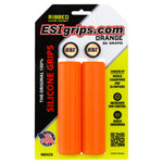 ESI MTB Ribbed Extra Chunky Silicone Grips, Orange