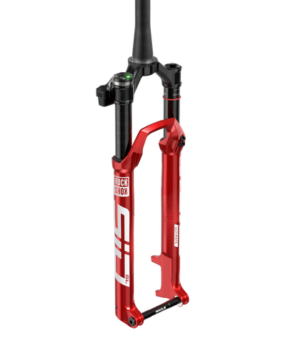 SRAM Fork SID SL Ultimate Flight Attendant Race Day - 3P Crown 29" Boost 15X110 100mm Electric Red 44offset Tapered DebonAir (ZipTie Fender, Star nut, Maxle Stealth,Battery,Charger) E1