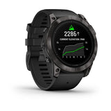 Garmin epix Pro (Gen 2), Sapphire Edition  51 mm, Carbon Gray DLC Titanium with Black Band