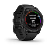 Garmin fenix 7 Pro, Solar Edition (No Wi, Fi), Slate Gray with Black Band (No Wi, Fi)