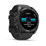 Garmin fenix 8, 51 mm, AMOLED, Slate Gray with Black Silicone Band