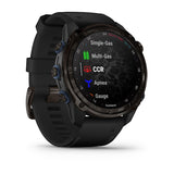 Garmin Descent Mk3i, 51 mm, Carbon Gray DLC Titanium with Black Silicone Band
