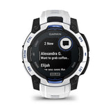 Garmin Instinct 3, 45 mm, Solar, Whitestone with Whitestone/Bolt Blue Band