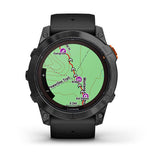 Garmin fenix 7X Pro, Solar Edition (No Wi, Fi), Slate Gray with Black Band (No Wi, Fi)
