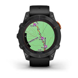 Garmin fenix 7 Pro, Solar Edition (No Wi, Fi), Slate Gray with Black Band (No Wi, Fi)