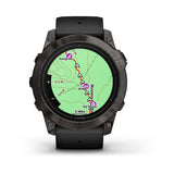 Garmin epix Pro (Gen 2), Sapphire Edition  51 mm, Carbon Gray DLC Titanium with Black Band