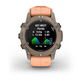 Garmin Descent G2, Paloma with Shell Pink Band