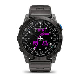 Garmin D2 Mach 1 Pro, Aviator Smartwatch with Vented Titanium Bracelet