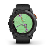 Garmin fenix 7X Pro, Solar Edition (No Wi, Fi), Slate Gray with Black Band (No Wi, Fi)