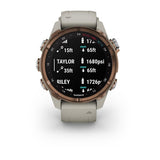 Garmin Descent Mk3i, 43 mm, Bronze PVD Titanium with French Gray Silicone Band