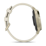Garmin Lily 2 Active, Lunar Gold with Bone Silicone Band