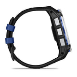 Garmin Instinct 3, 50 mm, Solar, Whitestone with Black/Bolt Blue Band
