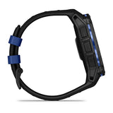 Garmin Instinct 3, 50 mm, AMOLED, Black with Black/Bolt Blue Band