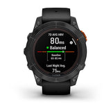 Garmin fenix 7 Pro, Solar Edition (No Wi, Fi), Slate Gray with Black Band (No Wi, Fi)