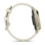 Garmin Lily 2 Active, Lunar Gold with Bone Silicone Band