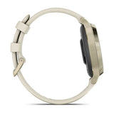 Garmin Lily 2 Active, Lunar Gold with Bone Silicone Band