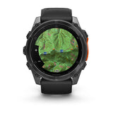 Garmin fenix 8, 51 mm, AMOLED, Slate Gray with Black Silicone Band