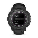 Garmin Instinct Crossover Solar, Tactical Edition, Black