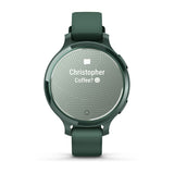 Garmin Lily 2 Active, Jasper Green with Jasper Green Silicone Band