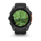 Garmin fenix 8, 51 mm, AMOLED, Slate Gray with Black Silicone Band