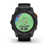 Garmin fenix 7 Pro, Solar Edition (No Wi, Fi), Slate Gray with Black Band (No Wi, Fi)